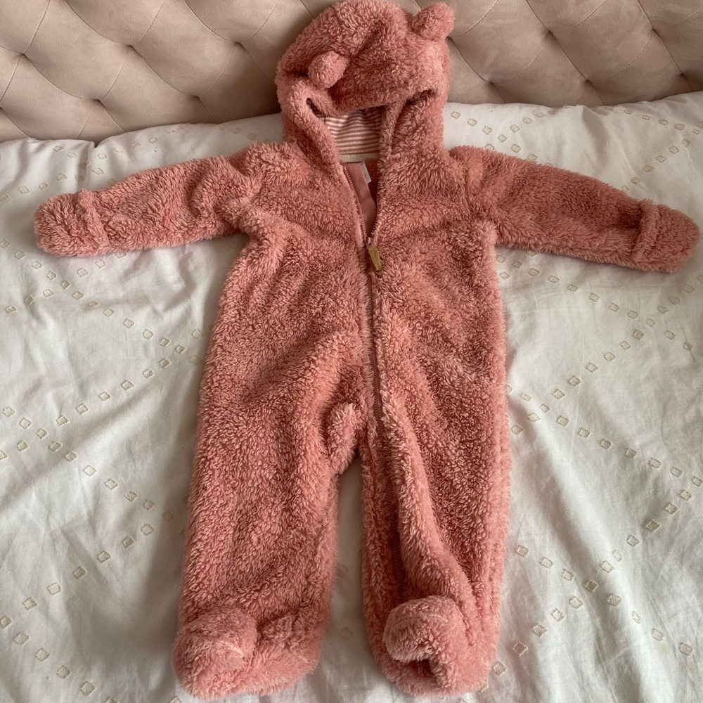 Carters Sherpa Bunting and Hat & Mittens Set (9m)